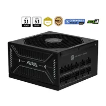 MSI MAG A1000GLS PCIE5 1000 Watt ATX 3.1 PCIe 5.1 80+ Gold Netzteil 135mm Lüfter