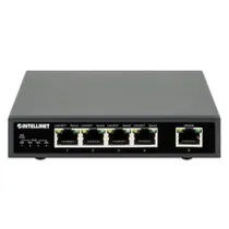 Intellinet 5-Port Gigabit Ethernet PoE+ Switch