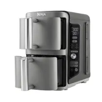 Ninja SL400EU Heißluftfritteuse Double Stack grau
