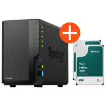 Synology DS225+ NAS System 2-Bay 8 TB inkl. 2x 4 TB Synology HDD HAT3300-4T