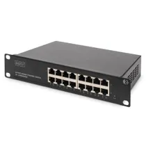 DIGITUS 10 Zoll 16-Port Rackmount GB Ethernet Switch