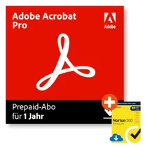 Adobe Acrobat Pro | Download & Produktschlüssel | inkl. Norton Premium