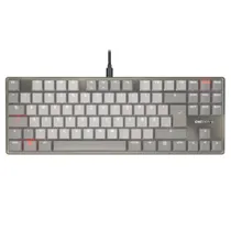 Cherry KC 500 MX LP TKL Warm Grey | Mechanische MX Low Profile 2.0 Tastatur, USB-C