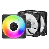 ARCTIC Gehäuselüfter P12 Pro A-RGB PWM 120 mm 3er, schwarz  4-pin