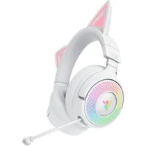 Razer Kraken Kitty V3 Pro Weiß - Kabelloses RGB-Kitty-Headset für Gaming