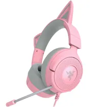 Razer Kraken Kitty V3 X Quartz/ Rosé - Kabelgebundenes Kitty-Headset für Gaming