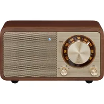 Sangean WR-7 Plus Portables FM-Radio Nussbaum Vintage