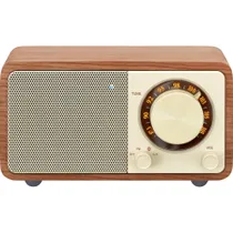 Sangean WR-7 Plus Portables FM-Radio Kirschbaum natur