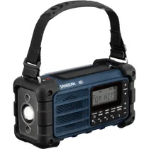 Sangean MMR-99 DAB+ Portables Notfall-Radio Ozeanblau