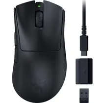 Razer DeathAdder V3 HyperSpeed Gaming-Maus Schwarz kabelgebunden / kabellos (Funk / Bluetooth) für Rechtshänder