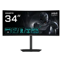 Gigabyte GS34WQCA 86,4cm (34") UWQHD VA Gaming Monitor Curved 21:9 HDMI/DP 120Hz 1ms Sync