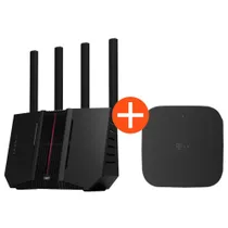Glasfaser-Bundle aus ASUS BE9700 Tri-Band Router + Telekom Glasfaser Modem 2