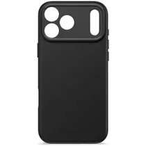 Decoded AntiMicrobial Silicone Backcover iPhone 17 Pro Max Phantom Black