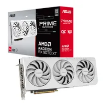 ASUS PRIME Radeon RX 9070 XT White OC PRIME-RX9070XT-O16G-WHITE 16GB DDR6 Grafikkarte, HDMI/DP
