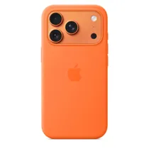 Apple Silicone Case mit MagSafe für iPhone 17 Pro Orange