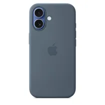 Apple Silicone Case mit MagSafe für iPhone 17 Maritimblau