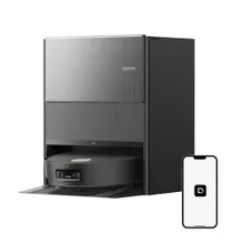 Dreame Aqua10 Ultra Roller Complete Saugroboter mit Wischfunktion schwarz 30.000 Pa