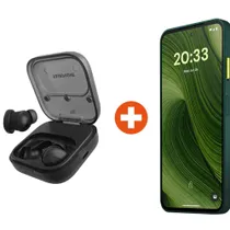Das Fairphone (Gen. 6) Dual-SIM 8GB/256GB grün Android 15 Smartphone + GRATIS Fairbuds True Wireless Earbuds