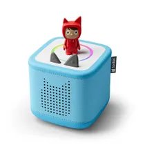 Tonies Toniebox 2 kabelloser Lautsprecher für Kinder himmelblau inkl. Kreativ Tonie