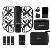 HOVERAir Kamera-Drohne X1 PROMAX Ultimatives Fahrrad-Set schwarz
