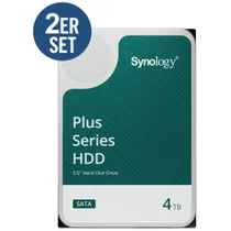 Synology 2x HAT3300-4T - 2x 4 TB 5400 rpm 256 MB 3,5 Zoll SATA 6 Gbit/s CMR Doppelpack