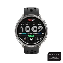 Amazfit Active 2 Round Black Sport Silicone 44mm Smartwatch HYROX-Modus