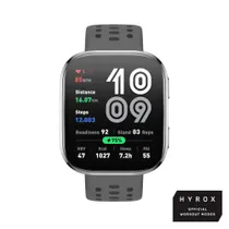 Amazfit BIP 6 Aktivitäts-Tracker Charcoal HYROX-Modus