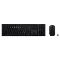 Lenovo Professional - wiederaufladbare Funktastatur und -maus Kombi schwarz Deutsch (4X31R64328)