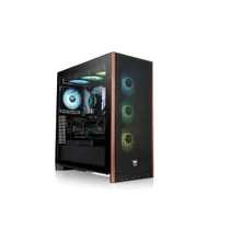Thermaltake 370WS Gaming PC Gehäuse Midi-Tower Black Seitenfenster