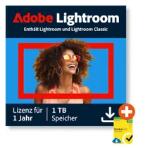 Adobe Creative Cloud Lightroom (inkl. Lightroom Classic) | Download & Produktschlüssel | inkl. Norton-Virenschutz
