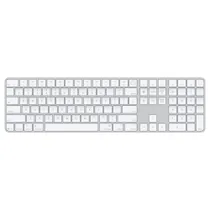 Apple Magic Keyboard mit Touch ID und Ziffernblock weiß US Englisch MXK73LB/A