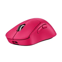 Logitech PRO X SUPERLIGHT 2 DEX Magenta/Rosa Gaming Maus, Kabellose LIGHTSPEED Technologie, Hero 2 Sensor, 44.000 DPI, 8000Hz, POWERPLAY Unterstützung
