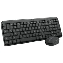 Logitech MK250 Combo Grafit, Kabellose Maus-Tastaturkombination, Bluetooth, 1000 DPI, Batteriebetrieb