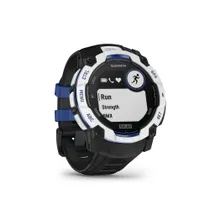 Garmin Instinct® 3 Solar 50mm  Schwarz/Steinweiß mit Silikon-Wechselarmband 26 mm Schwarz