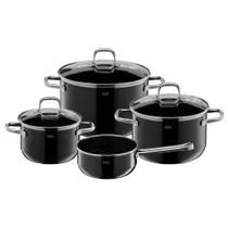 Silit Silargan® Elegance Topf-Set 4-teilig Black