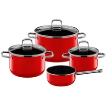 Silit Silargan® Elegance Topf-Set 4-teilig Red