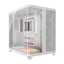 Corsair Air 5400 LX-R RGB iCUE LINK Weiß Midi Tower ATX Gaming Gehäuse