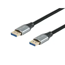 Equip 119282 DisplayPort 2.1 Premium-Kabel, Stecker auf Stecker, 2m, silber