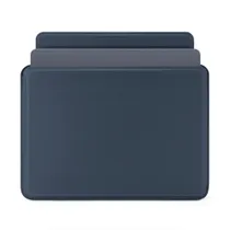 pipetto Ultra Slim Sleeve MacBook 13/14 Zoll Dunkelblau