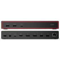 Lenovo ThinkPad USB4 Dock 5000 - 8K/60Hz, 4K/144Hz, 2x DP, 1x HDMI, 5x USB-A (10Gbps) 2x USB-C, Gbit-LAN, 100W PD 3.1, 100W Netzteil