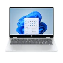 HP OmniBook 5 Flip 14-fp0450ngx 14 Zoll Touch Laptop Intel Core 5 120U 16 GB RAM 512 GB SSD Windows 11 Home Gletschersilber