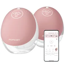 Momcozy M9 Mobile Milchpumpe, Doppel, mit Akku, Aufbewahrungsbox