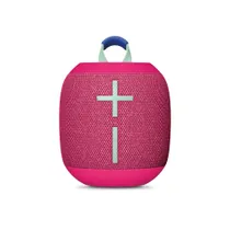 Ultimate Ears WONDERBOOM 4 Pink, Kompakter Bluetooth Lautsprecher (A2DP), 360- Grad- Klang, PartyUp Funktion, IP67- zertifizierte