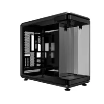 Cooler Master MasterFrame 360 Panorama Big Tower ATX Gehäuse Glasfenster schwarz