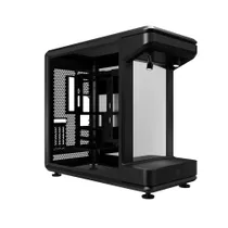 Cooler Master MasterFrame 360 Stage Mirror Big Tower ATX Gehäuse Glasfenster schwarz