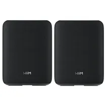 WiiM Sound LITE Twin Pack schwarz Smart Speaker Hi-Res Multiroom Lautsprecher-Set