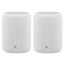 WiiM Sound LITE Twin Pack weiss Smart Speaker Hi-Res Multiroom Lautsprecher-Set