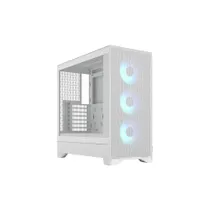 Fractal Design Pop 2 Air Black TG RGB ATX Gaming Gehäuse Weiß
