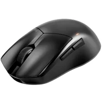 be quiet! Dark Perk Ergo Schwarz – Kabellose Ergonomische Gaming-Maus, 32.000 DPI, 8000 Hz Abtastrate, 55g