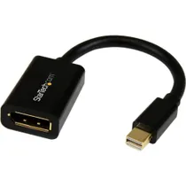 Startech Displayport Adapter 0,15m DP zu mini DP schwarz